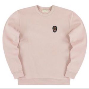 SUSPICIOUS ANTWERP PINK DUST ROSE CREW SWEATER S UNISEX